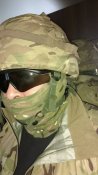 Британский шлем Мк6А с забралом.