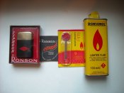Зажигалка бензиновая Ronson Tуphoon +
