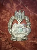 Нагрудный знак «За танковую атаку 75»