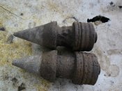 Подкалиберные снаряды 45 мм с вольфрамовым сердечником.