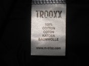 Лот №А2577 Футболки Великобритания оригинал Trooxx х/б с круглым вырезом L (long) синяя