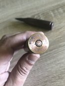2 макета боеприпасов к немецкому птр 7.92 мм