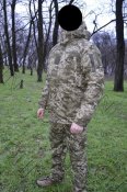 Зимний костюм камуфляжный "Воин М1" Waterproof ММ 14 / зимовий камуфляж