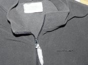 Терморубашка флисовая Trespass чёрная ворот на молнии size M/48 р.