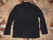 Терморубашка флисовая Trespass чёрная ворот на молнии size M/48 р.