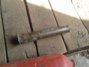 гильза с пушки Pak 37 с клеймами