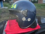 Шлем противоударный британской полиции Argus синий (43)