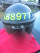 Шлем противоударный британской полиции Argus синий (44)