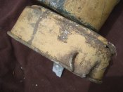 Котелок и крышка песочный окрас антураж