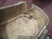 Котелок и крышка песочный окрас антураж