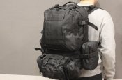 Тактический Штурмовой Военный Рюкзак с подсумками на 50-60 литров (1004)