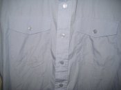 Рубашка shirt mans blue, 41 размер, с погонами