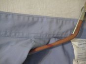 Рубашка shirt mans blue, 41 размер, с погонами