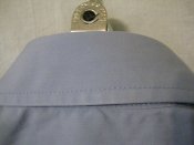 Рубашка shirt mans blue, 41 размер, с погонами