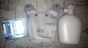 Фляга US 1 литр с подфляжником в комплектном термочехле Tan!