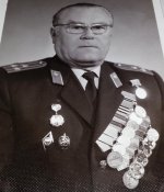 фото ветеран РККА со знаком "Заслуженный работник МВД"