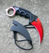 Нож karambit Red