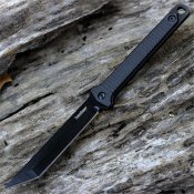 Нож с фиксированным клинком от компании Kershaw. Модель Dune Tanto Neck Sword Knife (4008). Оригинал