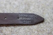 подбородочный ремешек немец, клеймо на 1941г.