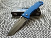 Складной нож от компании Cold Steel. Модель Pro Lite Tanto (Blue).  Оригинал.