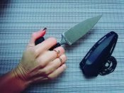 Нож с фиксированным клинком от компании Cold Steel. Модель Safe Maker I (12DBST). Оригинал.