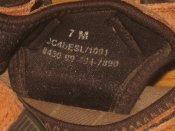 Лот №АО 0011 Сандали армии Великобритании All Terrain Suede Sandals р. 7