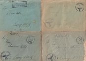 Переписка немецкой семьи времён 2 МВ (56 предметов)