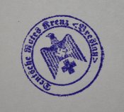 Печать Deutsche Rotes Kreuz <Breslau>. Новодел