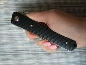 Складной нож от компании CTSmart. Модель CT-1 (по мотивам Boker Plus Kwaiken Flipper Folder).