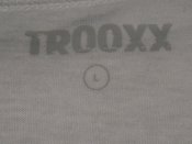 Лот №А2597 Футболки Великобритания оригинал Trooxx х/б с V-образным вырезом L (classic) белая