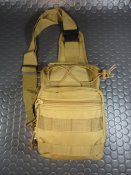 Однолямочник.Однолямочный рюкзак.Койот.Новый