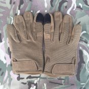 Тактические сенсорные перчатки Dark Coyote. Size М, Mil-tec (Германия)