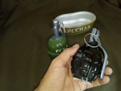 Гранаты Ф-1 и РГД-5 керамические солонка-перечница