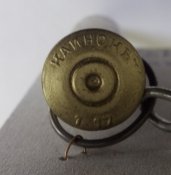 Брелок с патрона 1917 года надпись на "кайнокъ"