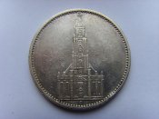 5 марок. Германия. Церковь в Потсдаме 1934г. Ag.jpg