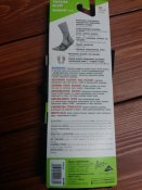 Трекінгові шкарпетки InMove Trekking Deodorant Silver, розмір 35 - 37, чорні. Новий товар.