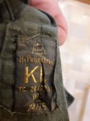 Винтажные брюки ВС Нидерландов. р.74/75 Оригинал.
