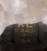 Винтажные брюки ВС Нидерландов. р.74/75 Оригинал.
