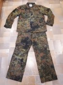 Комплект оригинальной формы Бундесвера (ВС Германии) в расцветке Flecktarn. Gr-1