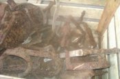 Части от немецких переносок для снарядов(самовывоз)