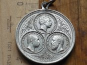 Медаль участнику кайзеровских маневров и парада 1899г.
