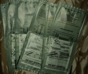 Химические нагреватели из рационов MRE армии США, 8 шт.