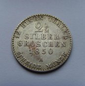 2.5 силбергроша. Пруссия 1850г. Ag.jpg