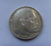 2 (2) марки. Германия. Пауль фон Гинденбург 1937г. Ag+.jpg