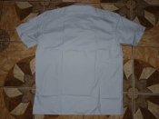 Рубашка короткий рукав полиция Швейцария size 44/17/52р. серо-голубая склад.