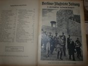 Два журнала Berliner Mufrrirte Zeitung 1936г.+ флаер Олимпиада в Берлине