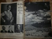 Два журнала Berliner Mufrrirte Zeitung 1936г.+ флаер Олимпиада в Берлине