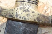 Рукоять русского пехотного тесака обр. 1848 + лезвія