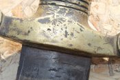 Рукоять русского пехотного тесака обр. 1848 + лезвія