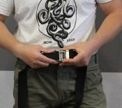 Тактический брючной ремень 5.11 с пряжкой tactical black (5.11 Кобра BK)